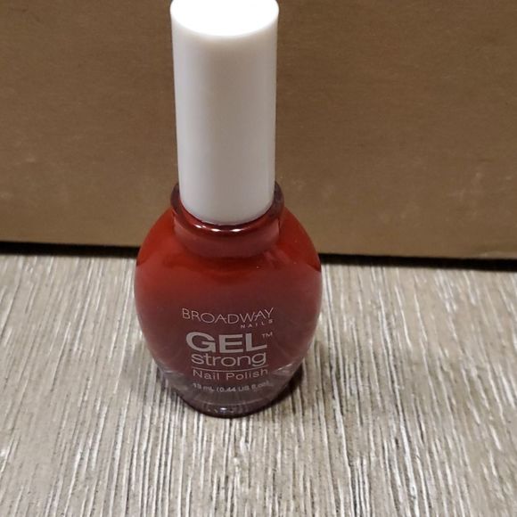 broadway nails Other - New broadway nails gel strong take me red